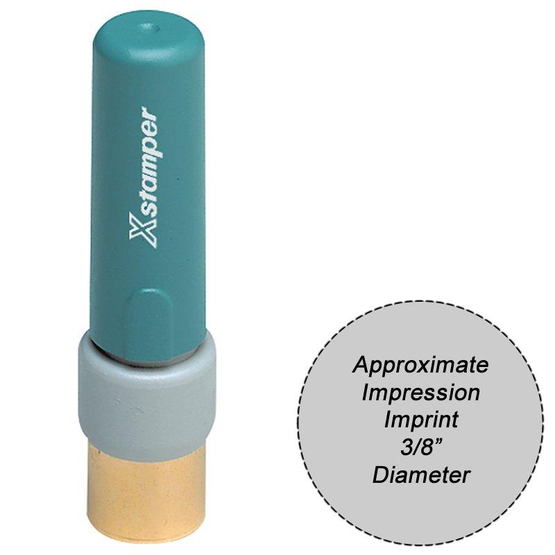 Main Image for N30 Custom Xstamper 3/8 Diameter 