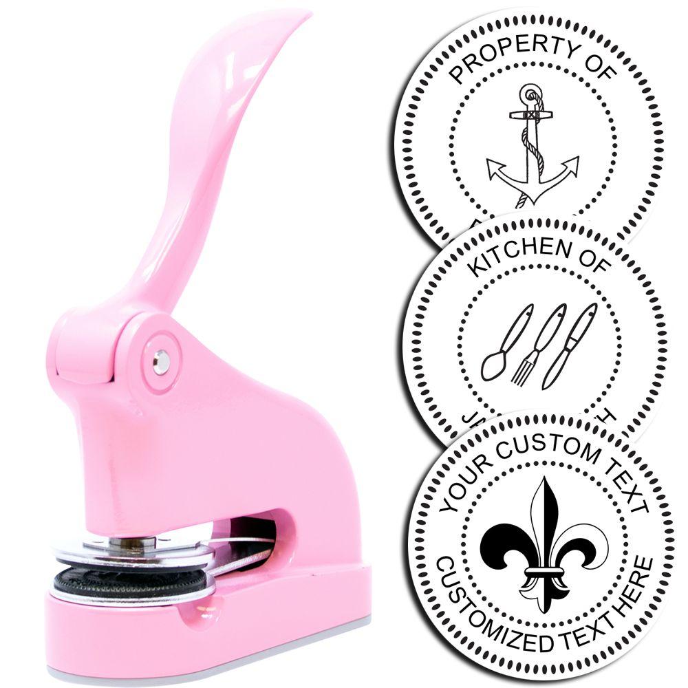 Pink Gift Personal Embosser Main Image