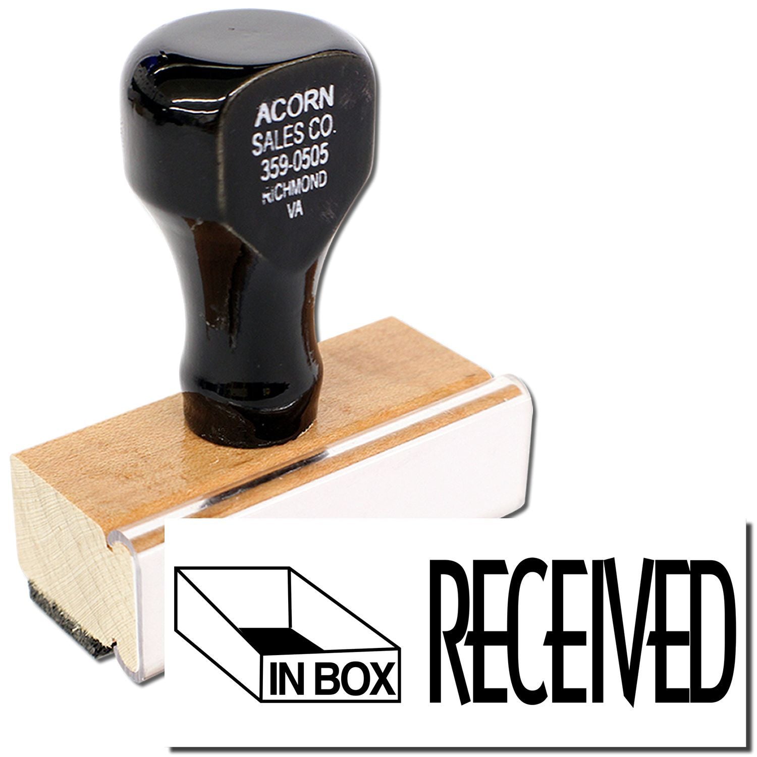 Acorn Sales Co. golf club head in box, received shipping package product photo for golf equipment.