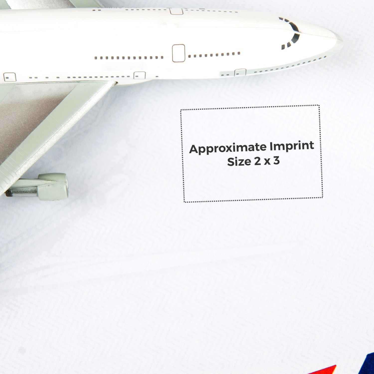 regular rubber stamp size 2 x 3 size dimensions overlay