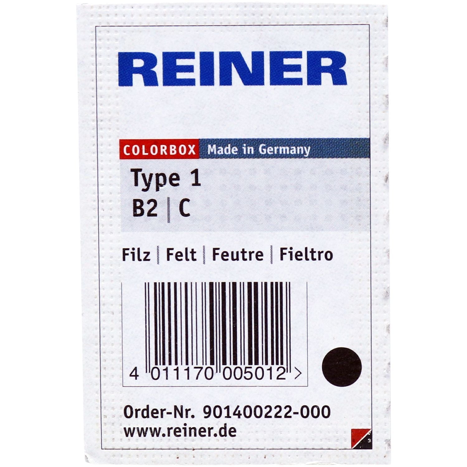 Reiner Machine Reiner Type 1 Numbering Machine | Replacement Ink Pad
