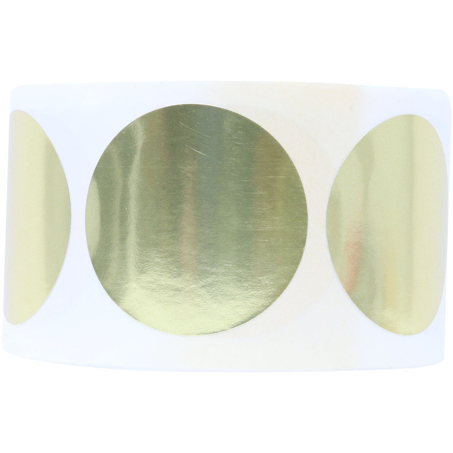 Roll Of Round Gold Foil Seals 1000 Total