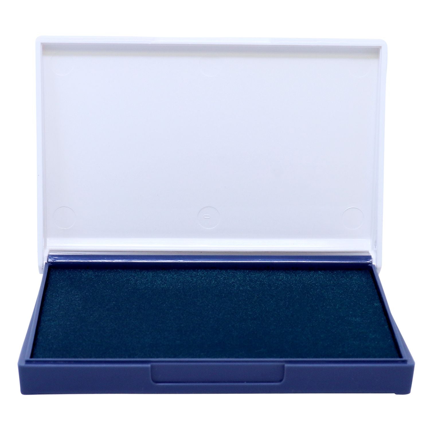 Rubber Stamp Pad Size 2 1 4 X 3 1 2 Pad 0 Green Open