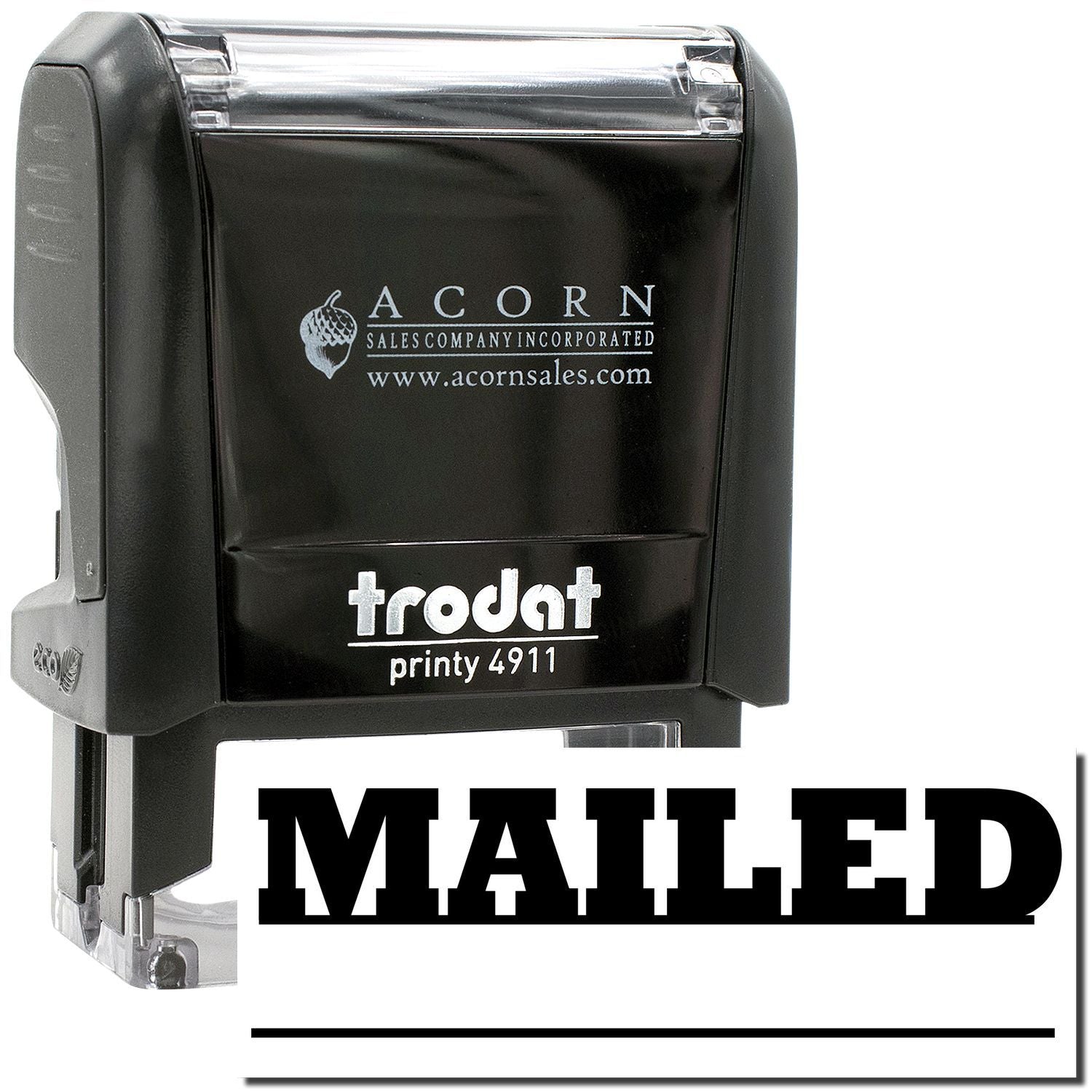 Trodat Printy 4911 self-inking Mailed stamp by Acorn Sales Company