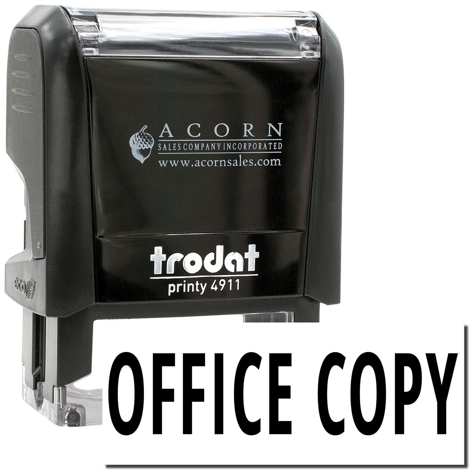 Trodat Printy 4911 Office Copy self-inking stamp for office documents and records