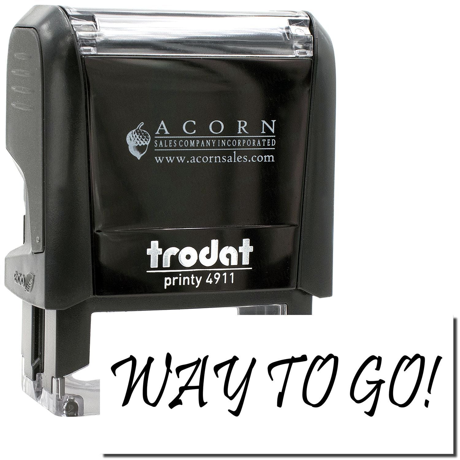 Self-Inking Way To Go Stamp | Teacher Grading Stamps | Acorn Sales