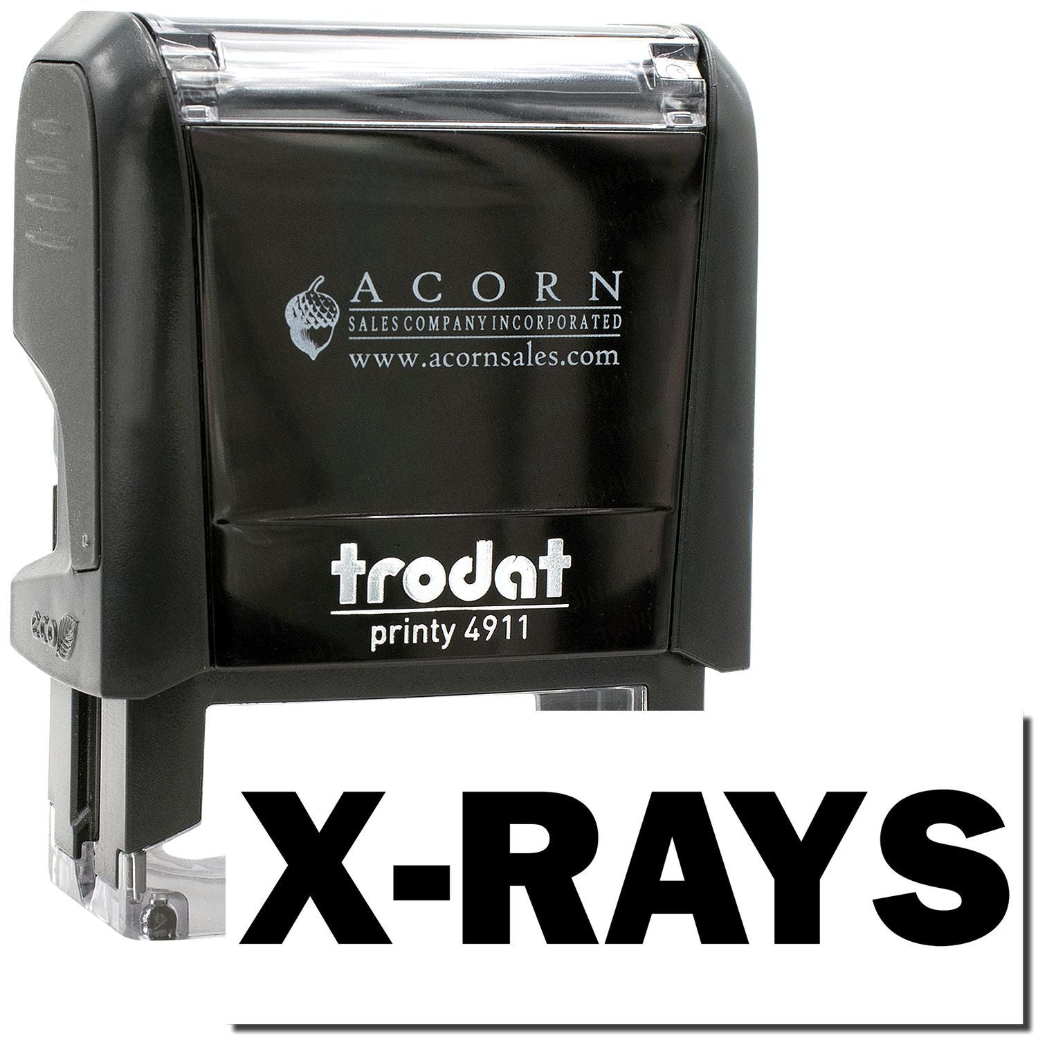 Trodat Printy 4911 X-RAYS self-inking stamp by Acorn Sales Company