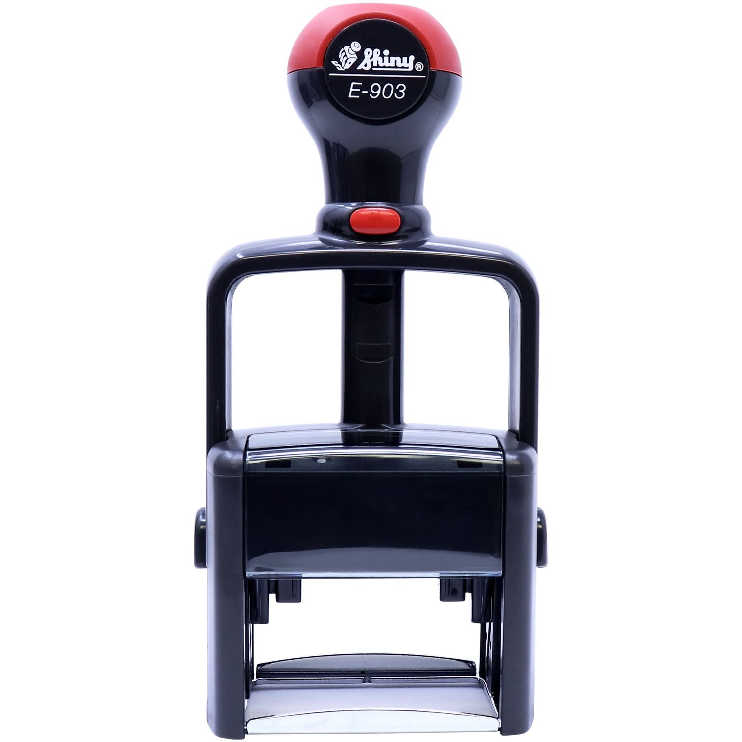 Main Mount Shiny E-903 Heavy Duty Self Inking Stamp 1-3/16 x 2