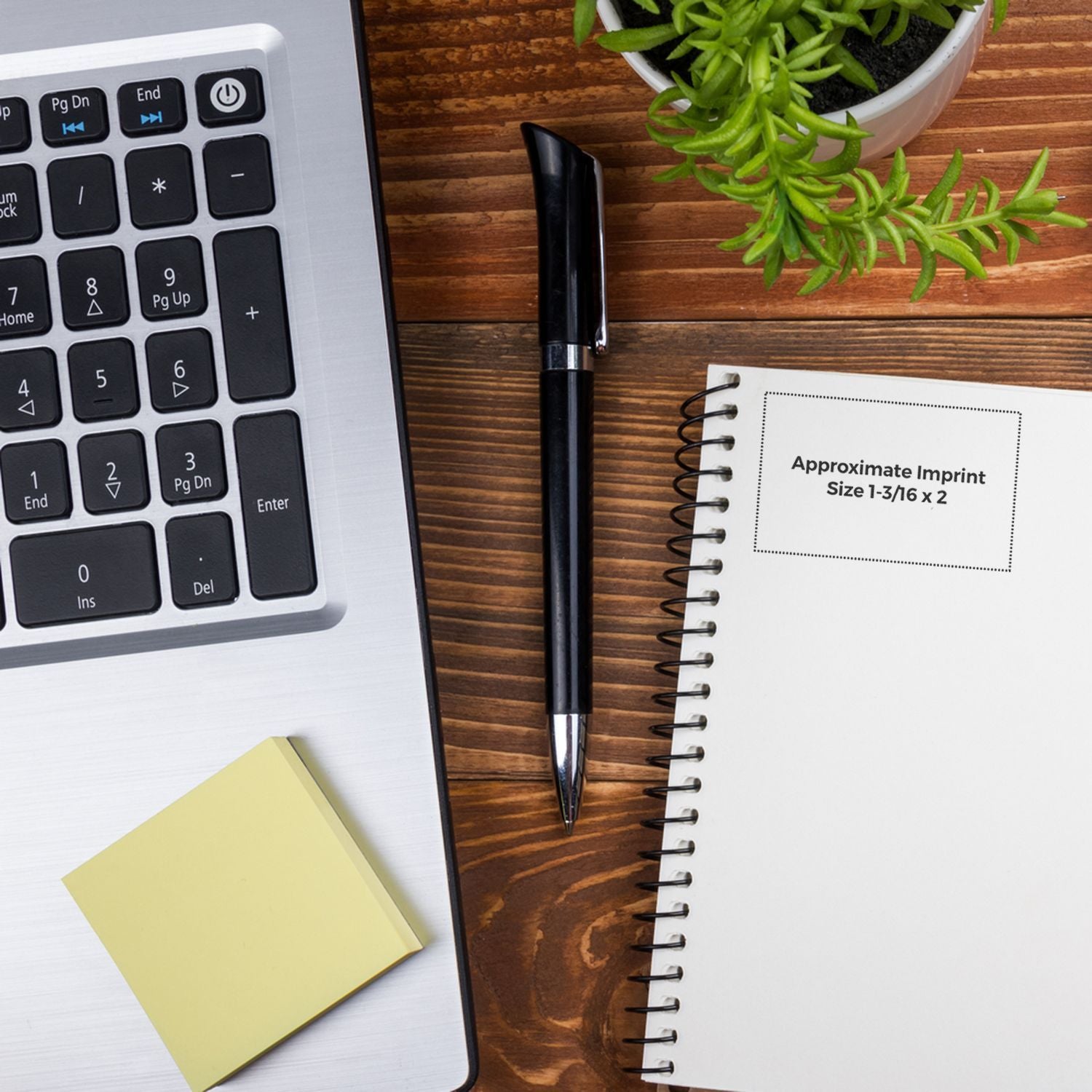 Shiny E-903 Heavy Duty Self Inking Stamp 1-3/16 x 2 Size Overlay