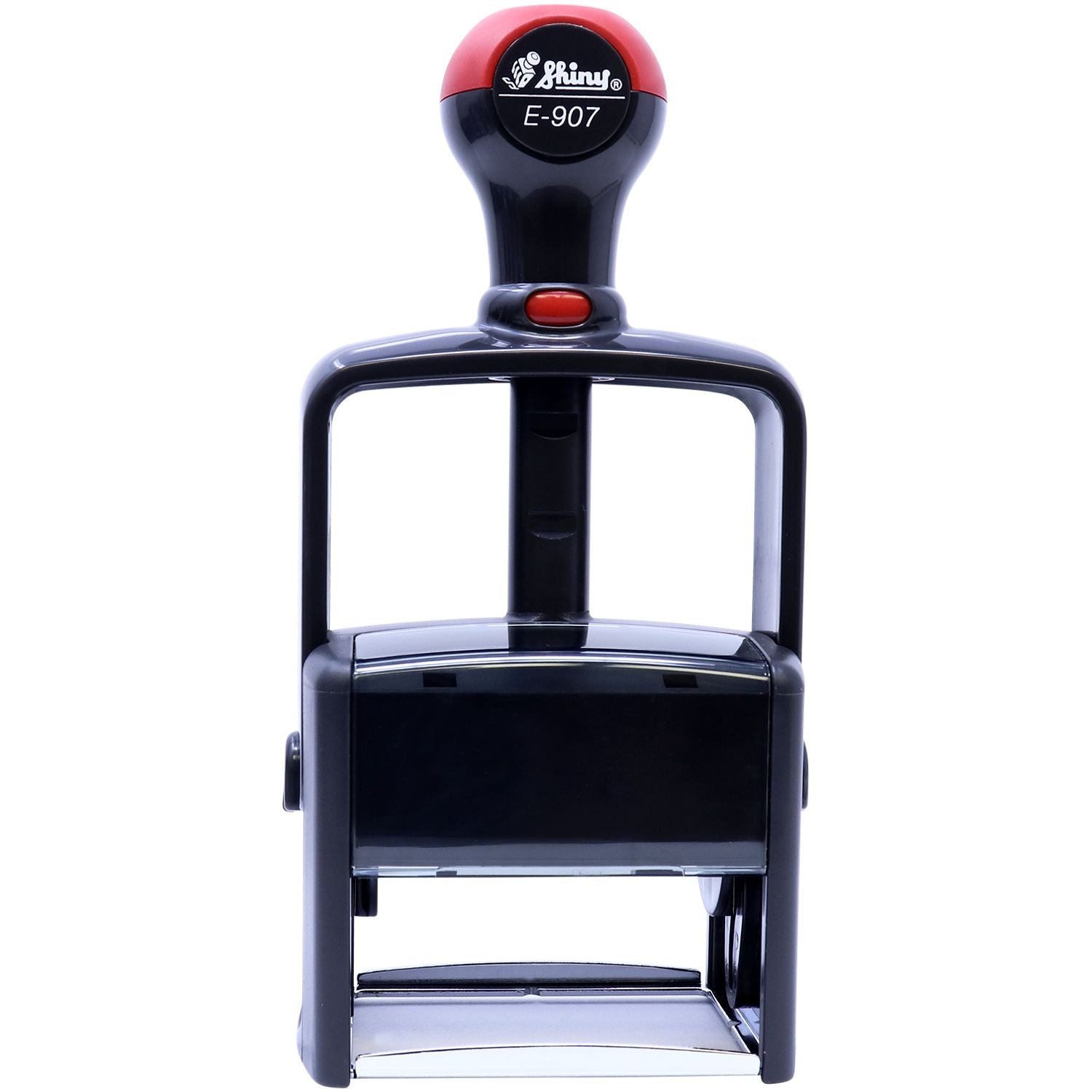 Main Mount Shiny E-907 Heavy Duty Self Inking Stamp 1-9/16 x 2-3/8