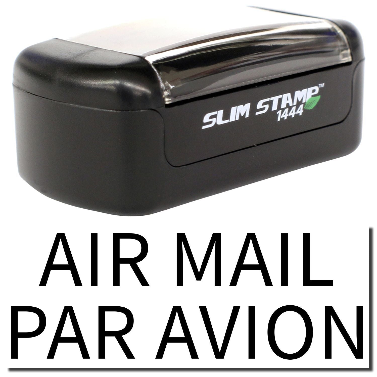 Slim Stamp 1444 Air Mail Par Avion self-inking stamp on white background
