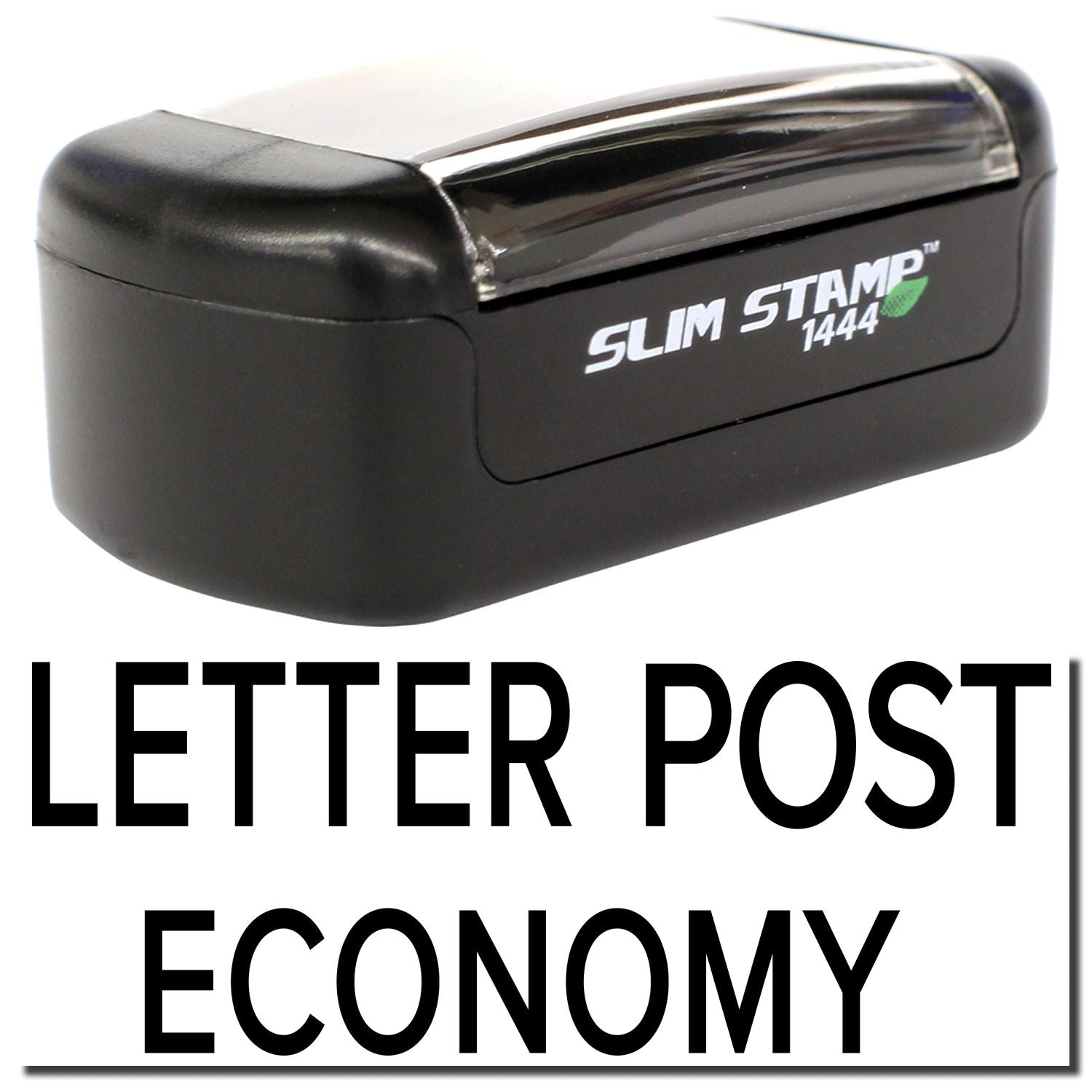 Slim Stamp 1444 letter post economy self-inking address stamp tool for mail and office use