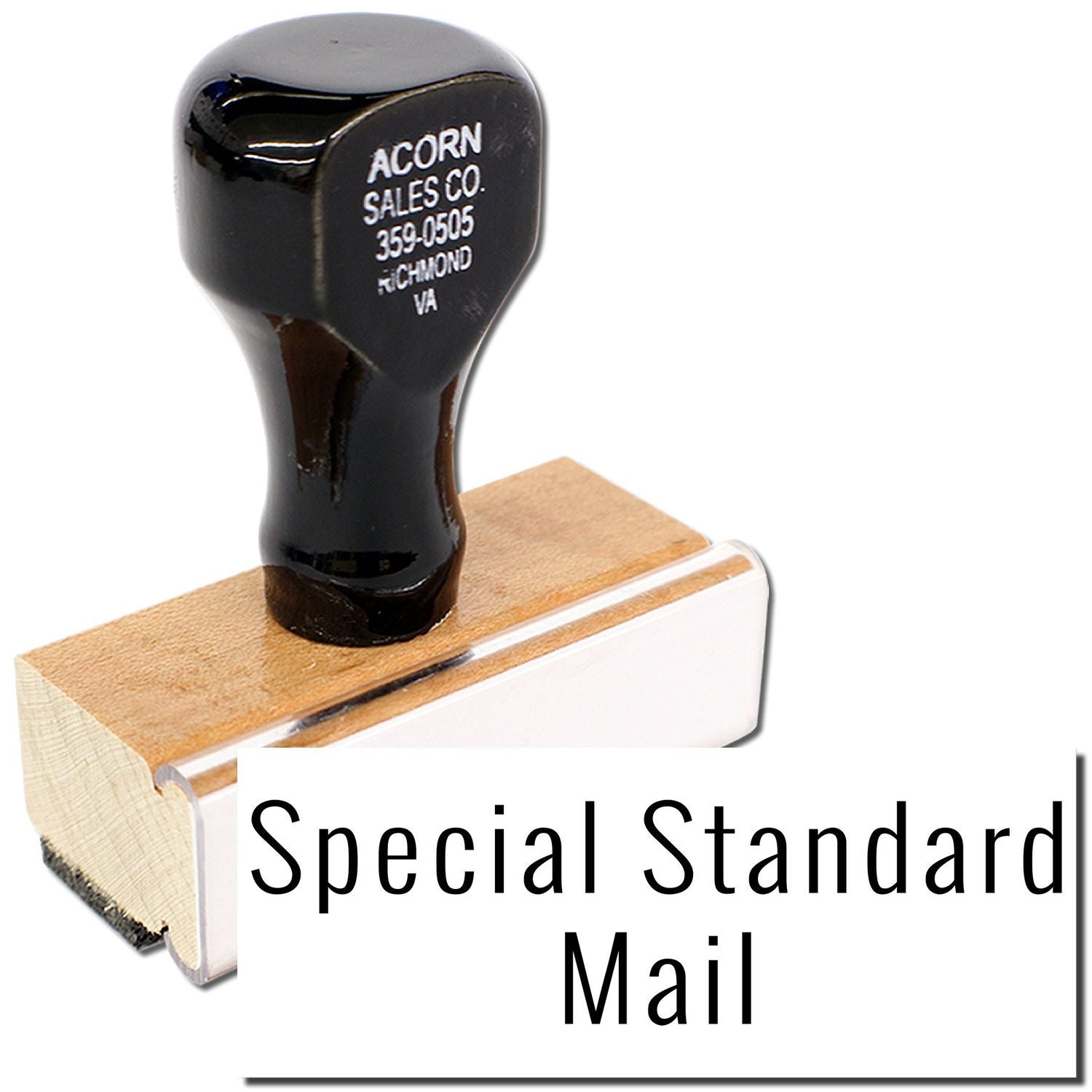 Special Standard Mail rubber stamp for postal and shipping labeling