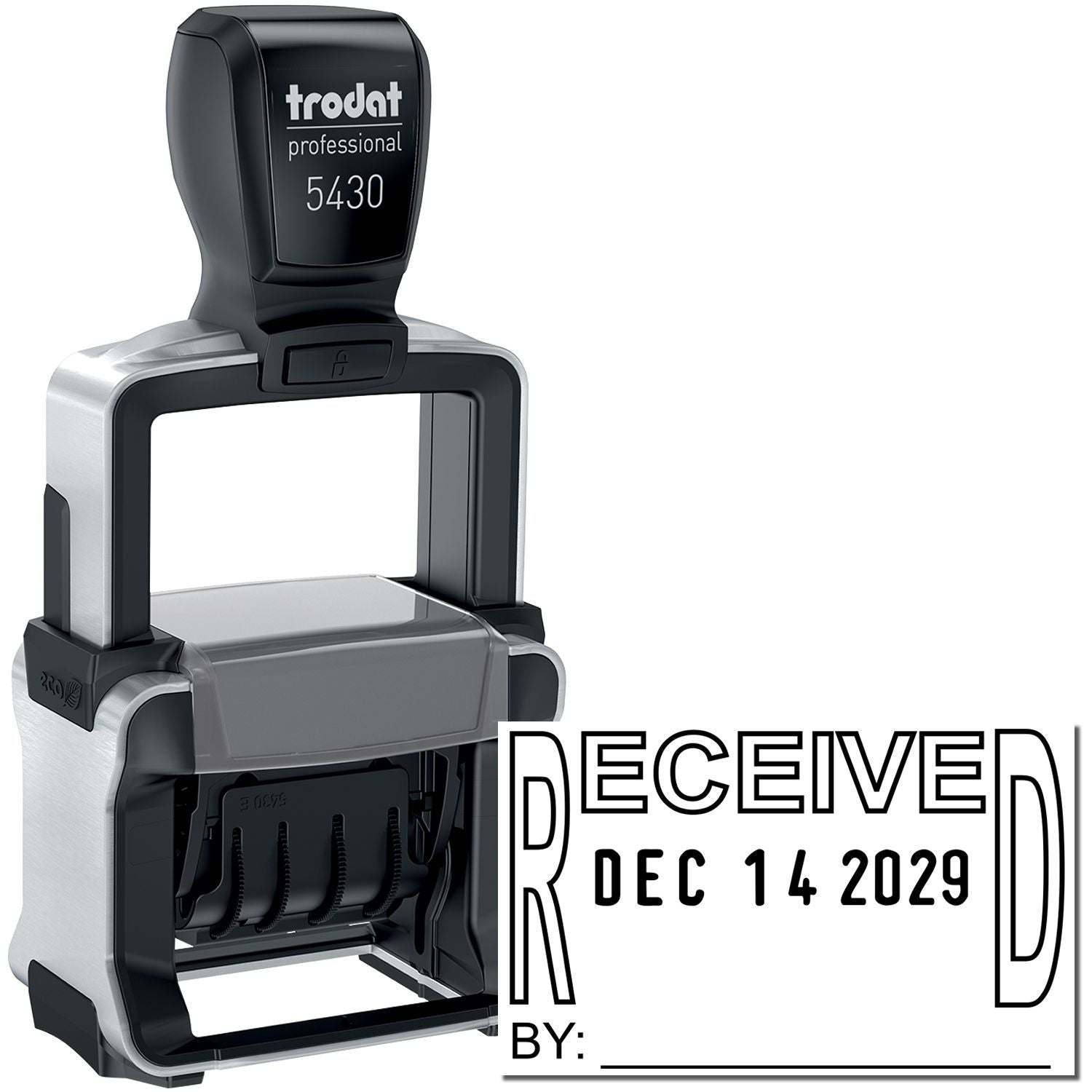 Stock Received Date Stamp Main Image