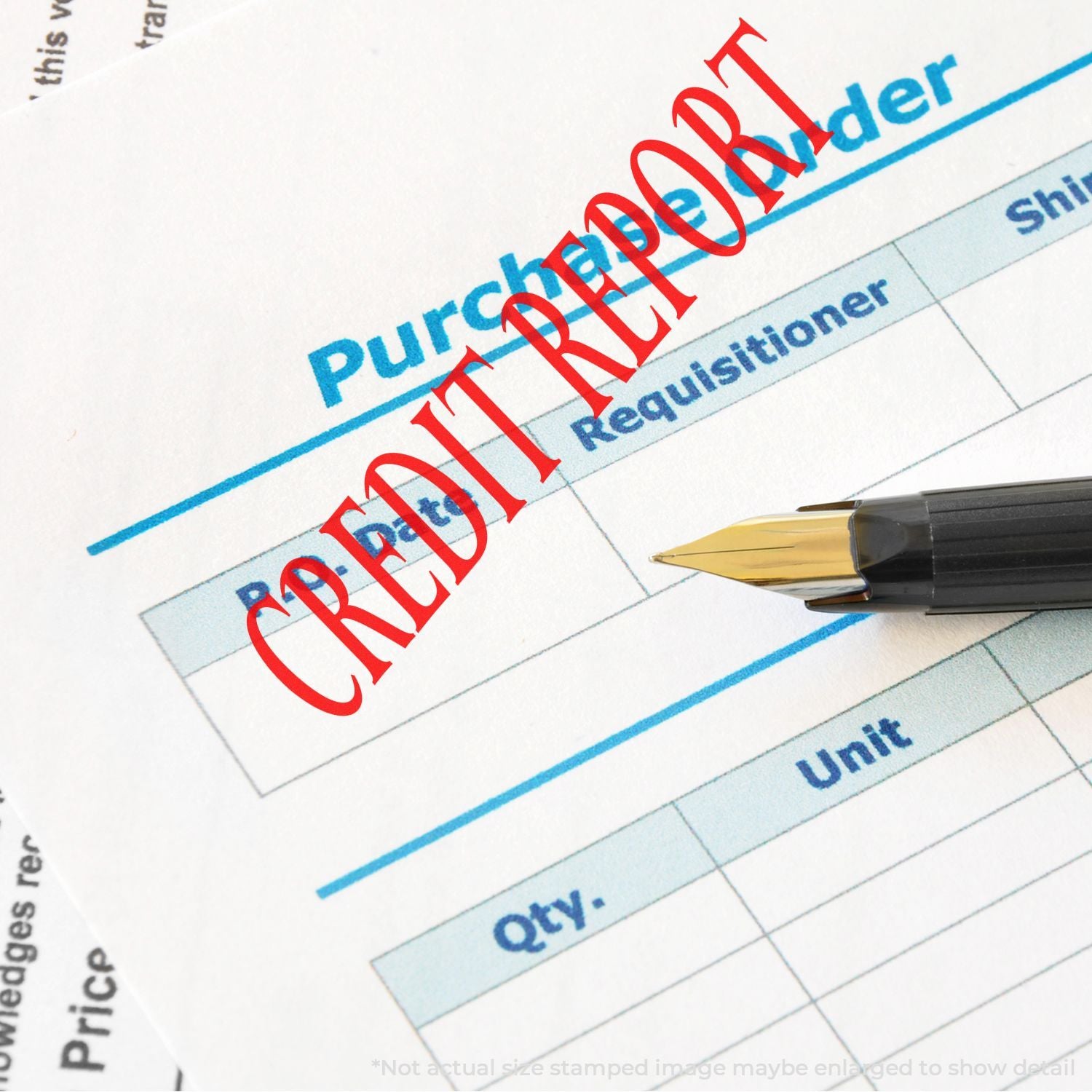 Approved stamp over quality assurance record with signature and pen, illustrating document approval process in audits.