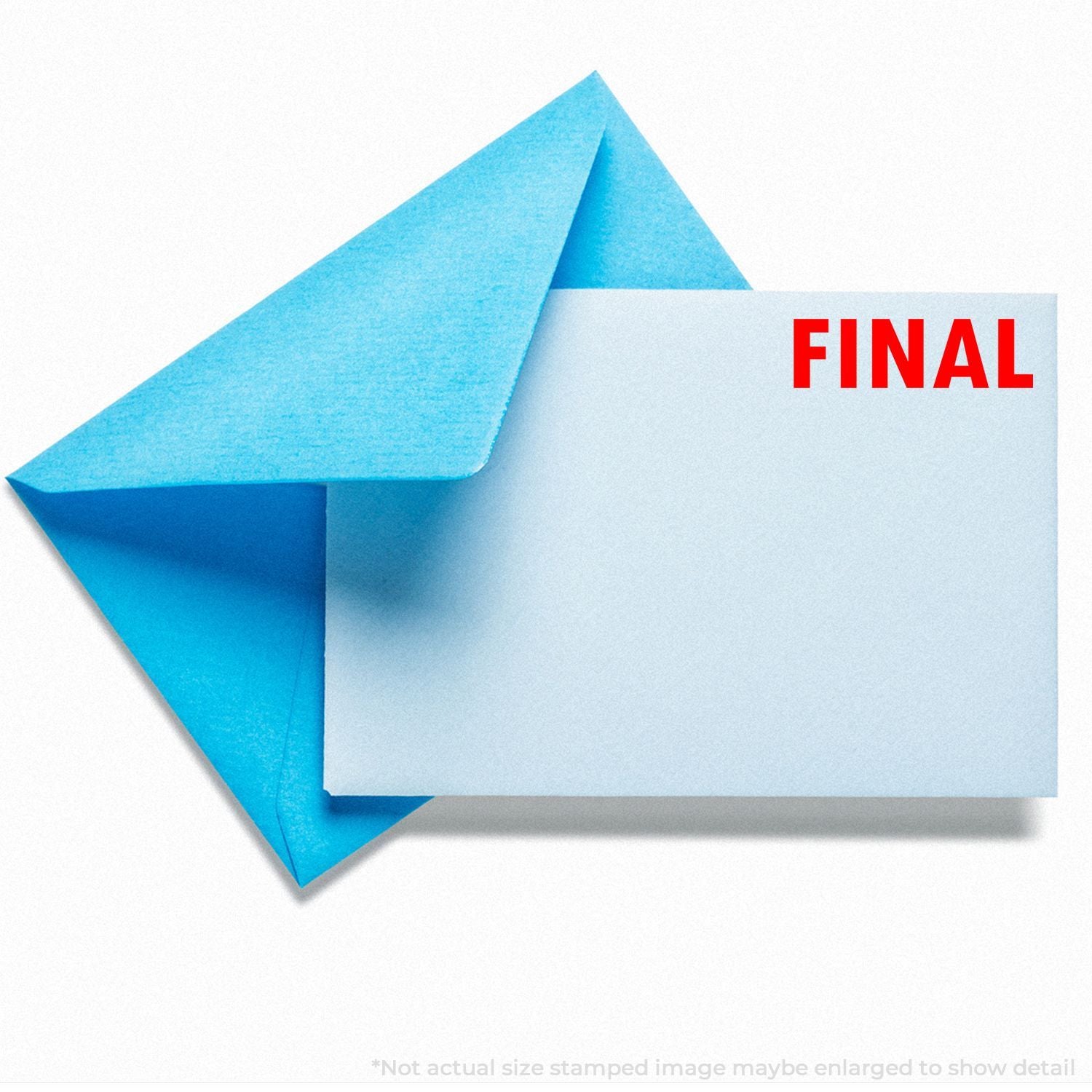 Final approval document graphic: blue papers behind a white label reading FINAL, symbolizing completion and sign-off.
