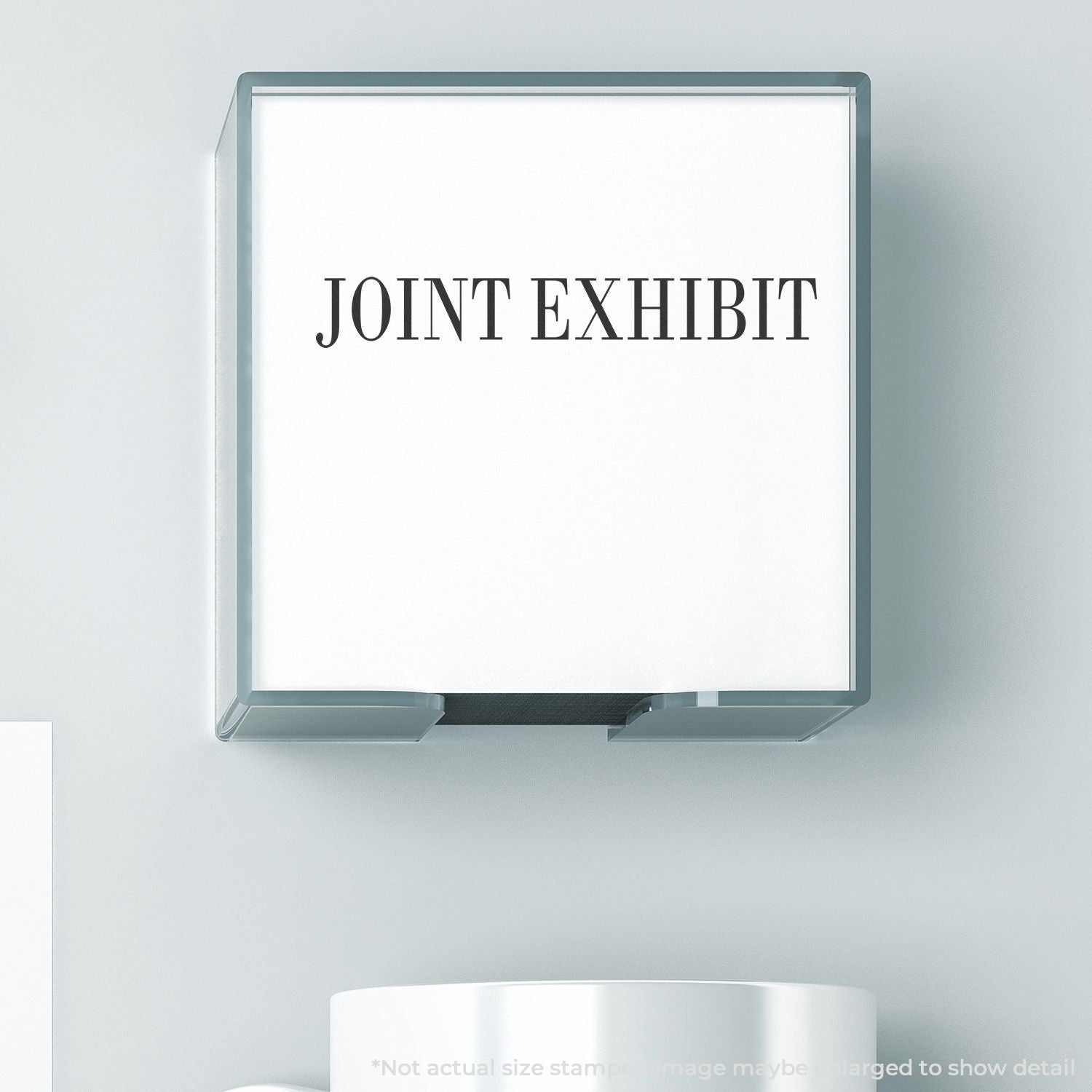Join Exhibit sign on illuminated wall display, inviting visitors to participate in an upcoming exhibition or museum event today.