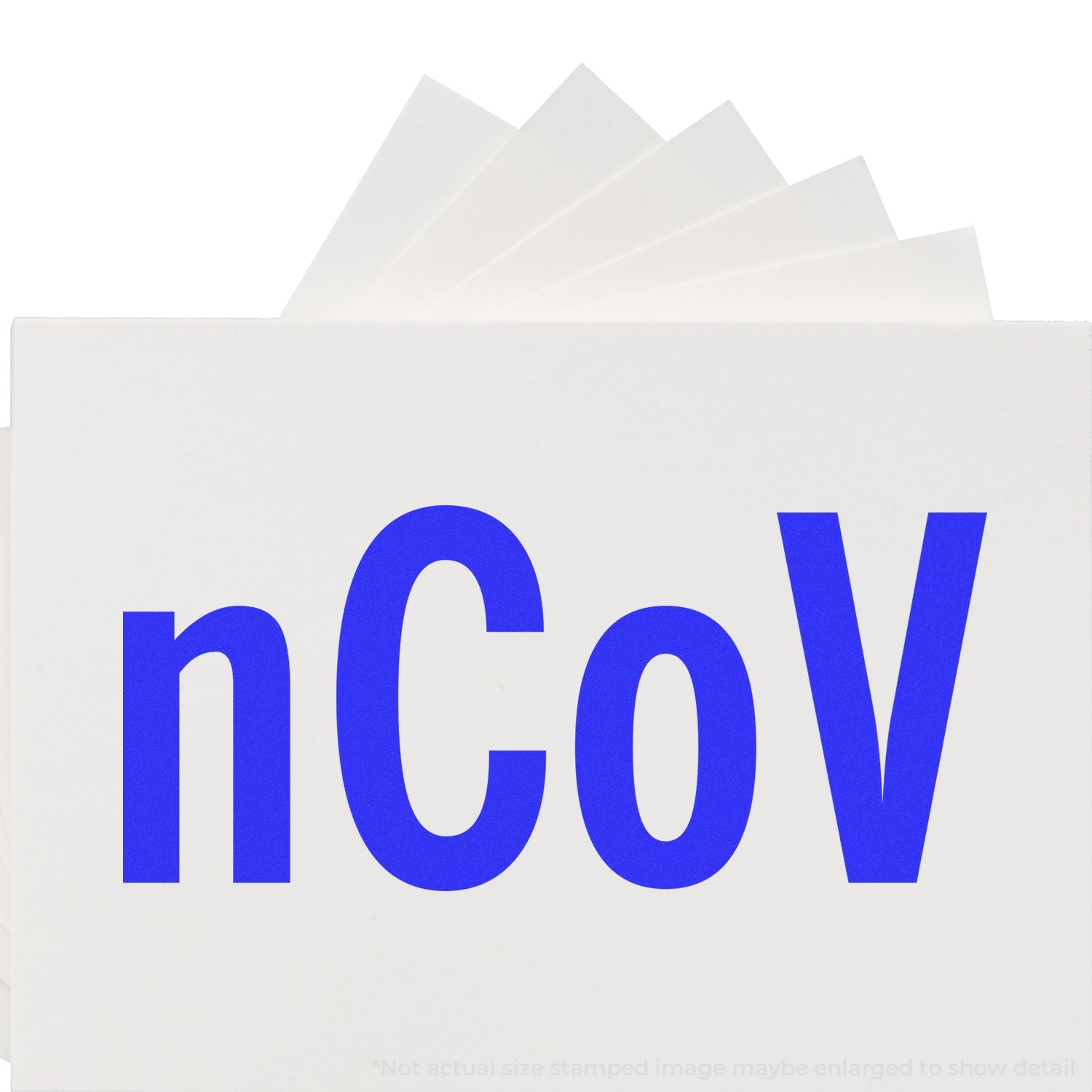 White packaging box with folded flaps and blue nGov logo, promoting nGov products or services.