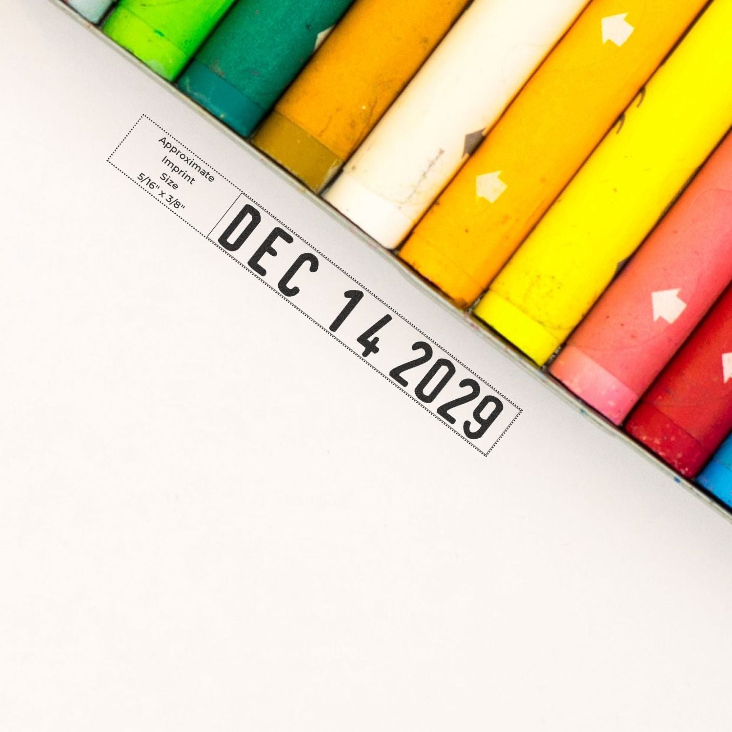 Trodat 1113-3110 Local Style Date Stamp 5/16 x 3/8 Size Overlay