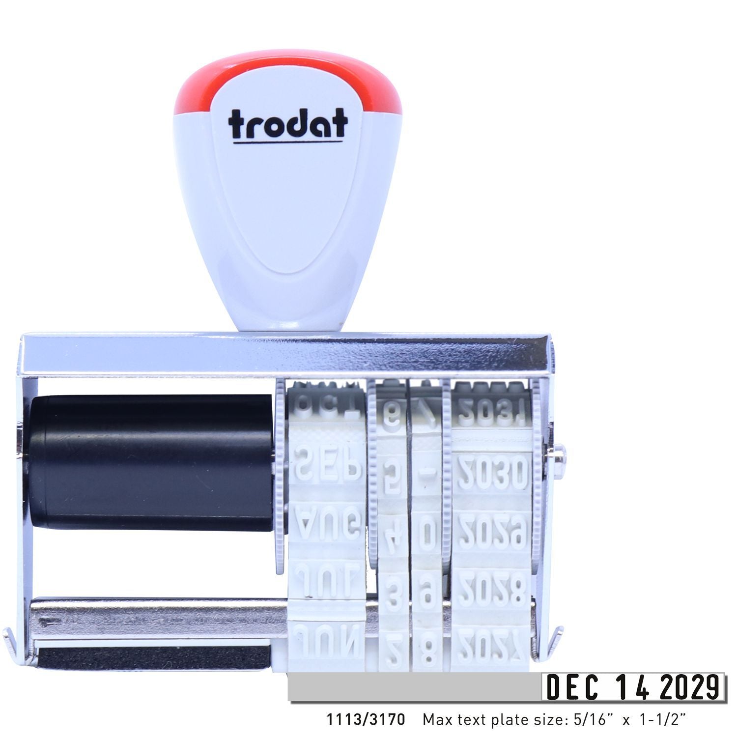 Trodat 1113-3170 Local Style Date Stamp 5/16 x 1-1/2 Main Image