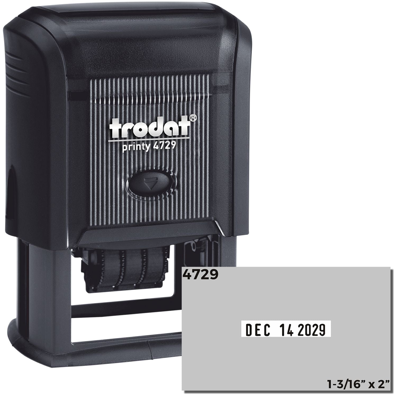 Trodat 4729 Date Stamp 1-3/16 x 2 DS-4729 Main Image