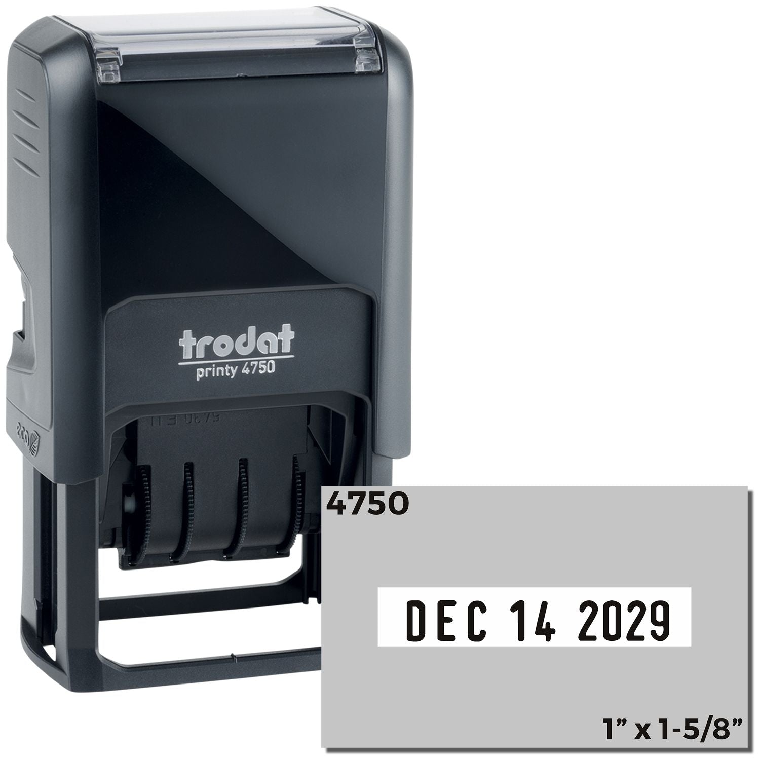 Trodat 4750 Date Stamp 1 x 1-5/8 DS-4750 Main Image