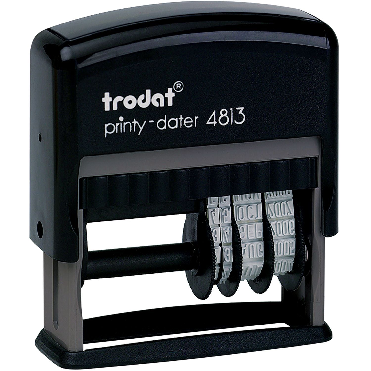 Trodat 4813 Date Stamp 3/8 x 1 Mount Image