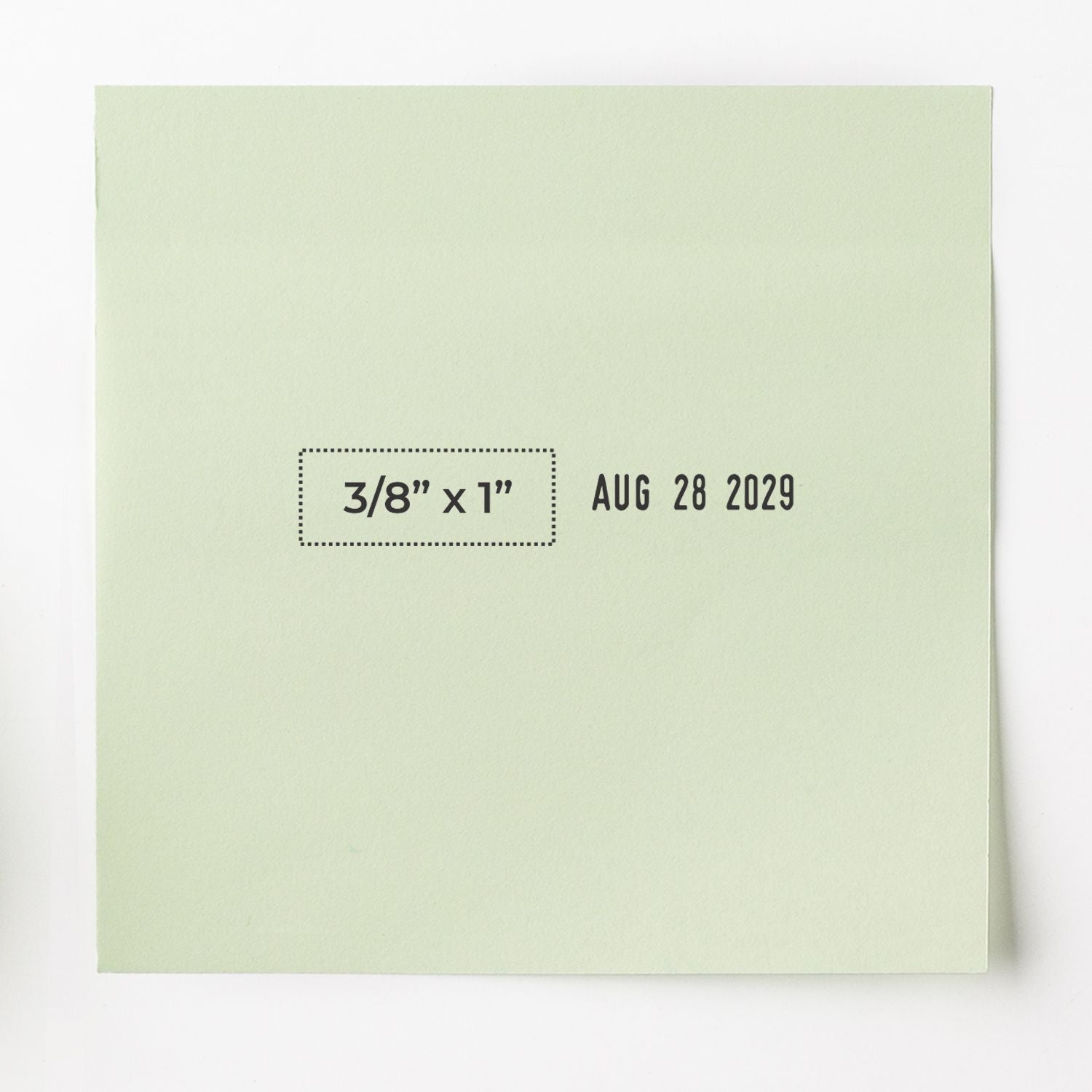 Trodat 4813 Date Stamp 3/8 x 1 DS-4813 Size Overlay