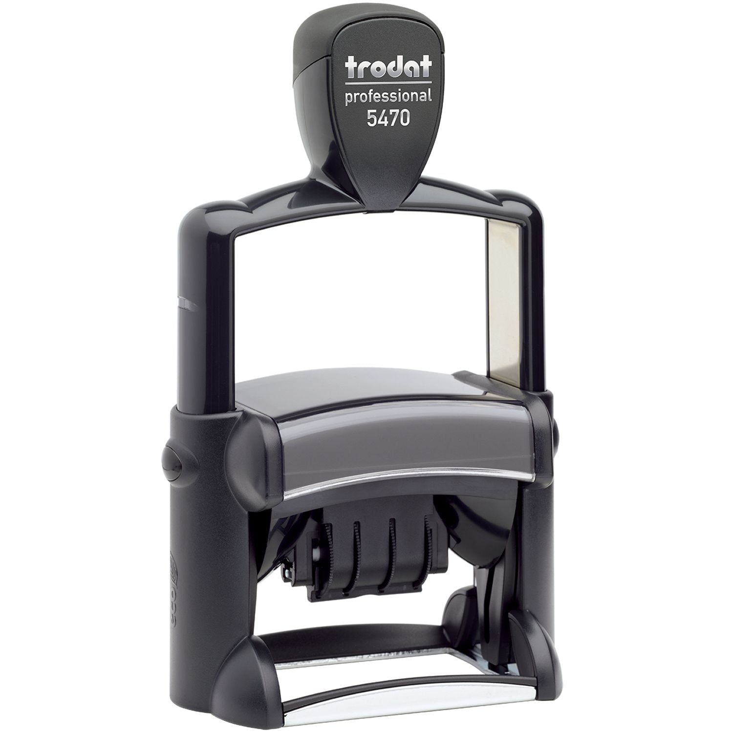 Trodat Professional 5470 self-inking rubber stamp on white background