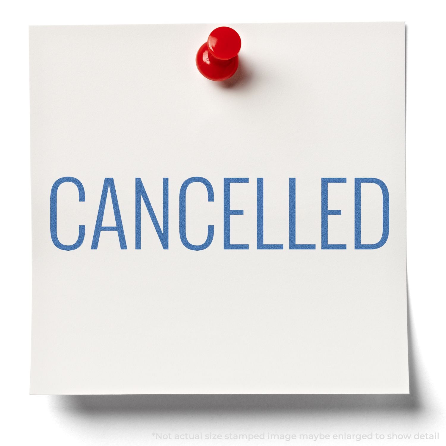 In Use Photo of Cancelled Xstamper Stamp