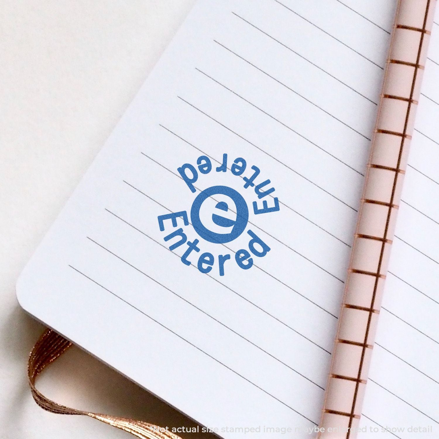 Lined notebook with blue template text overlay, representing printable planner pages for note taking and organization.