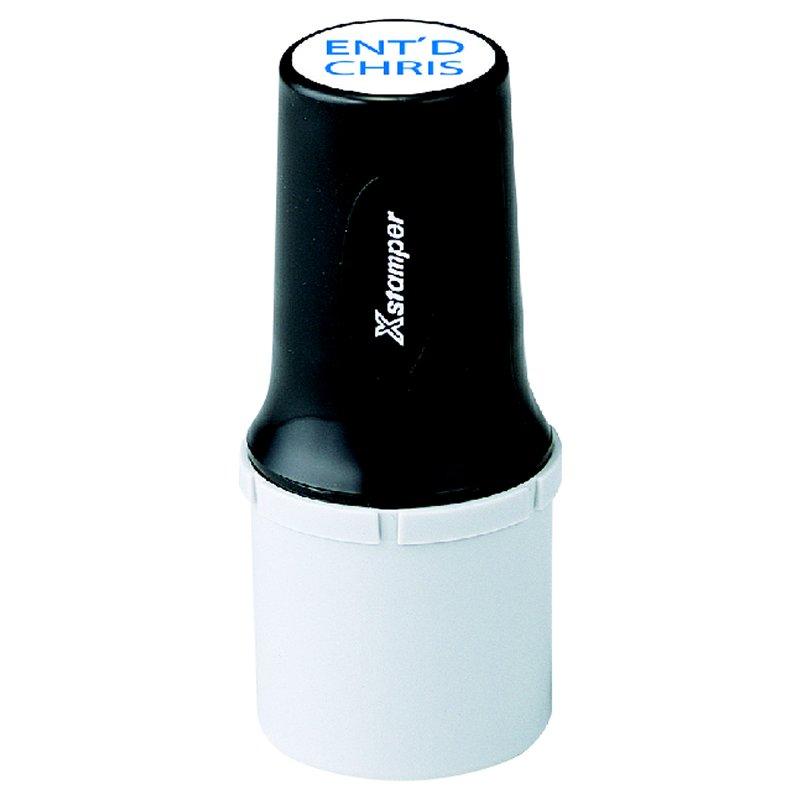 Xstamper Quick Dry Industrial Stamp Size 3/4 Diameter Mount Pic