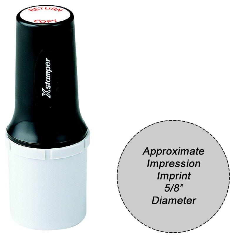 Main Image for Xstamper Quick Dry Industrial Stamp Size 5/8 Diameter 