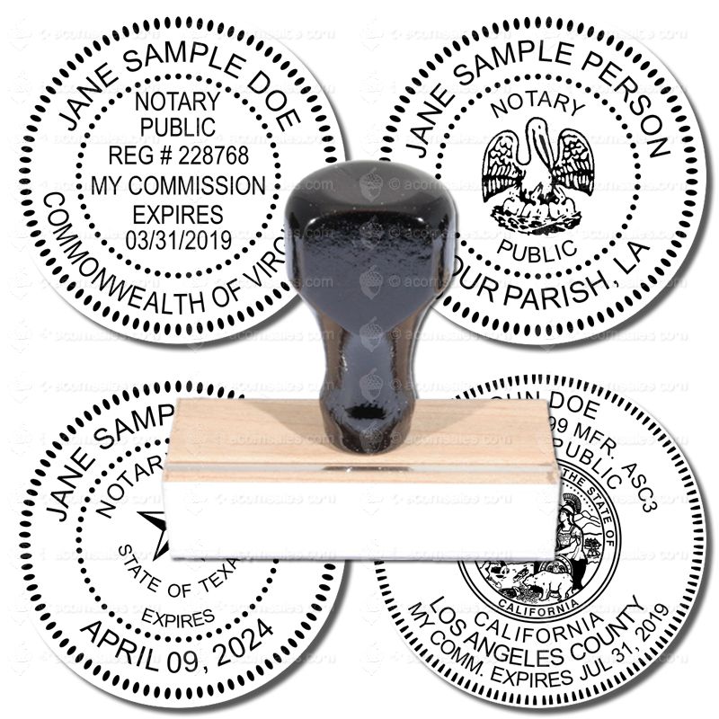 notary public seal stamp