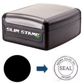 Slim Impression Inker - Notary Supplies - Acorn Sales