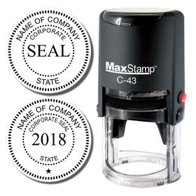 Self Inking Corporate Stamp Seal - Acorn Sales