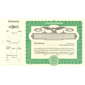 Shop for Goes 509 Corporate Stock Certificate Form Online