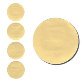 Round Gold Foil Seals Qty 40 - Acorn Sales